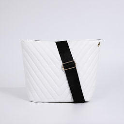 Сумка кросс-боди на молнии, цвет белый - Simaland фото 3