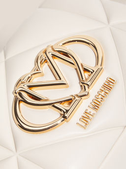 Сумка через плечо Кросс-боди LOVE MOSCHINO EMBOSSED Q