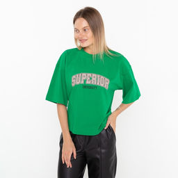 Футболка женская Little Secret, зелёная, размер 46