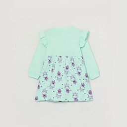 CRB wear/CWNG 62804-38-281 Платье для девочки, ментоловый/Ex.Cherubino  фото 3
