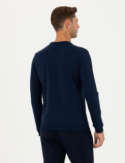 Lacivert Regular Fit Sweatshirt - Pierre cardin фото 6