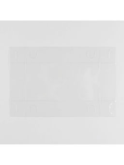 Цена за 5 шт. Коробка для капкейков, кондитерская упаковка, 2 ячейки «Магнолии», 16 х 8 х 10 см