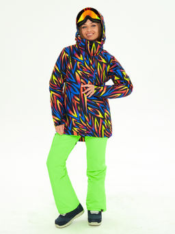 Женская горнолыжная сноубордическая куртка Alpha Endless Ultra Chaleur SNB 423/316_1 Разноцветный  фото 35