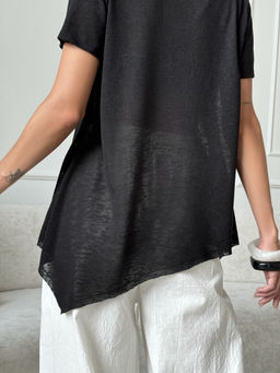 Футболка паутинка полупрозрачная