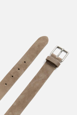 NUBUCK LEATHER BELT - Zara фото 2