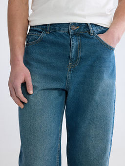 Baggy Fit Erkek Jean Pantolon
