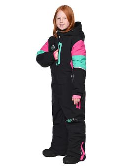 Комбинезон T-9080 Розово-черный