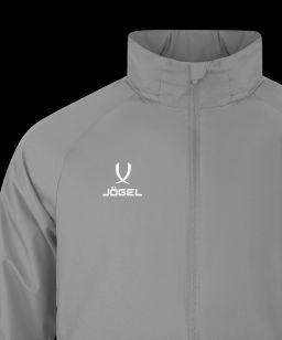 Куртка ветрозащитная JOGEL PREMIER PerFormPROOF FZ Rain Jacket, серый  фото 5