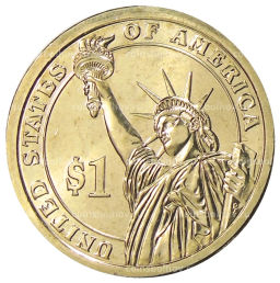 1 доллар 2013 года D США 27-й президент США Уильям Тафт