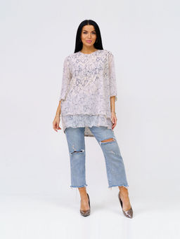 Блуза мод.1820/1 - Текс-плюс фото 2