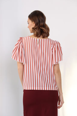 Блузка с рукавом-бабочка - Looklikecat фото 5