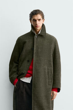 LIMITED EDITION HEATHERED TEXTURE COAT
