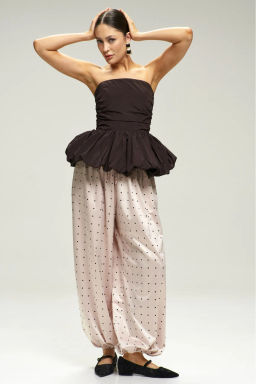 Топ-корсет с баской Choco