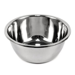 Миска из нержавеющей стали "Люкс" д200мм, 1,5л, h80мм (Китай)