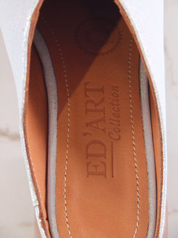 Сабо 3200.25294br.Белый ибица+коричневый