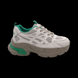 Кроссовки из натуральной кожи NEW-44 серые