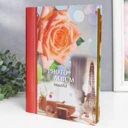 Фотоальбом магнитный на 20 листов Декор, 19.5?25?2 см, МИКС