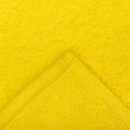 Полотенце махровое «Экономь и Я», 50×90 см, хлопок 100%, жёлтое