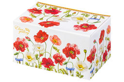 Масленка 13,5*9*6,5 см Маки NEW BONE CHINA - Elan gallery фото 5