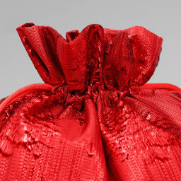 Цена за 5 шт. Мешочек подарочный новогодний парча «Ёлочка», 20×30 см ± 1.5 см