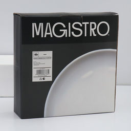 Тарелки Magistro Mien, d=26.3 см, набор 6 шт., фарфор, белые фото 7