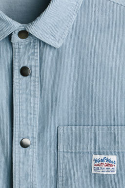 Camisa oversize en pana de algod?n - H&m фото 7