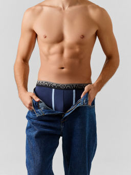 Цена за 2 штуки! Трусы боксеры мужские синие - Mark formelle фото 6