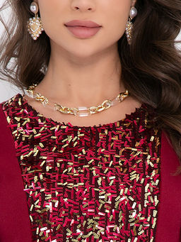 ПЛАТЬЕ ДЭЙФИНА (КАРМИН ШАЙН) - Bellovera фото 5