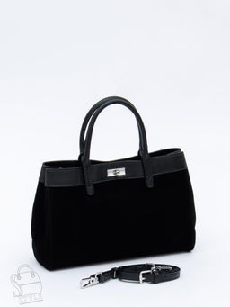 Сумка женская кожаная 999010NN black Natale Navetta  в Новосибирске