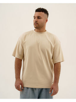 Футболка мужская MINAKU, размер L, бежевая