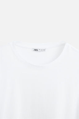 BASIC SLIM FIT T-SHIRT - Zara фото 41