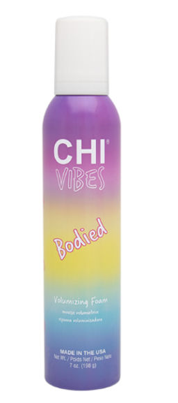 Chi vibes bodied volumizing foam уплотняющая пенка для объема волос 198 гр
