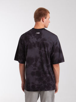 Футболка ЗАПОРОЖЕЦ Gonki Game Loose Fit Tiy Die BLACK  фото 2