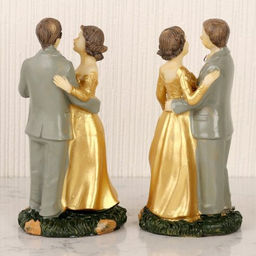 Фигурка Золотая свадьба 13 см / XY-2 /уп 4/144/ - Галеонтрейд фото 3