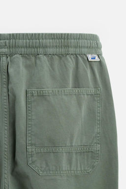 WASHED JOGGER WAIST TROUSERS - Zara фото 35