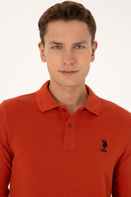 Erkek Kiremit Basic Sweatshirt - U.s. polo assn фото 2