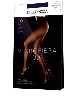 Колготки Eleganzza Microfibra 3D 30 d.blue