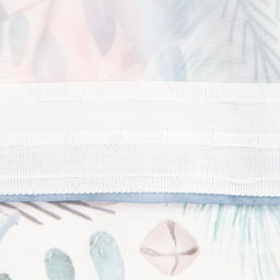 Тюль с подхватом и ламбрекеном Christmas flowers 250х200см, 100% п/э, вуаль - Этель фото 5