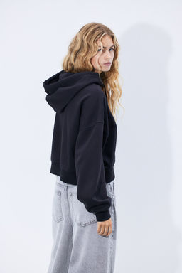 Sudadera oversize con capucha y bordado - H&m фото 4