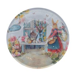 Тарелка декоративная Пасхальная, L19 W19 H2,5 см, 5в. - Remeco фото 7
