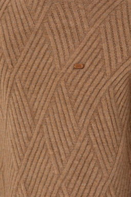Мужской светло-коричневый меланжевый свитер Неожиданная скидка в корзине - U.s. polo assn фото 7