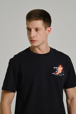 Футболка Черный SHOCK 4 SS Tee - Anta фото 3