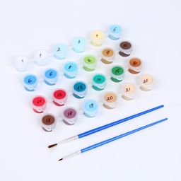 Картина по номерам на холсте с подрамником Райский уголок, 40 30 см - Школа талантов фото 5