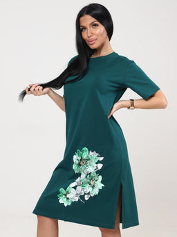 IV-CAPRIZ Антуриум - туника изумрудный