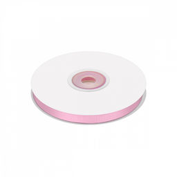 Лента репсовая 6мм цв. F133 розовый Magic4Hobby уп. 22,8м (1м) картон