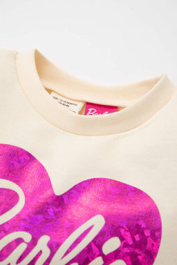 Платье Барби с длинными рукавами для маленьких девочек - Defacto фото 2