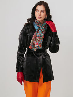 Большой, мягкий, тонкий и очень нежный двусторонний палантин - Tantino фото 5