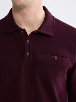 Polo Yaka Erkek Sweatshirt