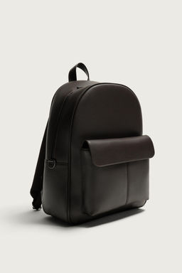 MOCHILA BOLSILLO SOLAPA / Marr?n - Zara фото 2