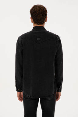 Erkek Siyah Jean G_mlek - U.s. polo assn фото 5